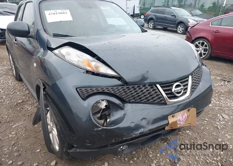 2012 Nissan Juke Sl из США, поврежденный, VIN JN8AF5MV8CT121890